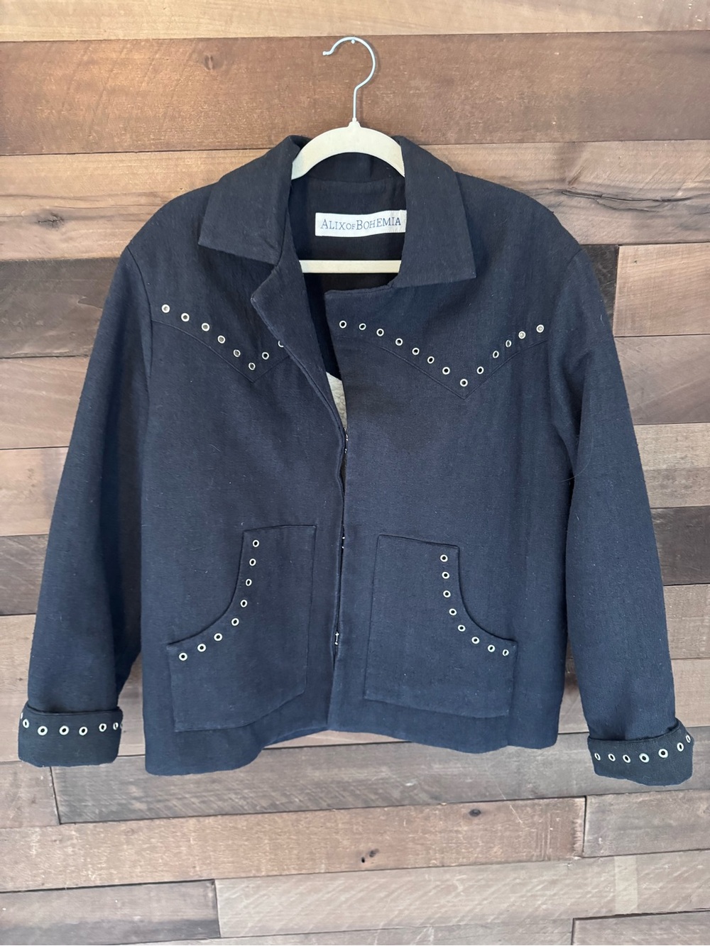 Alix Of Bohemia Silk Western Horse Jacket - Picture 2 of 5